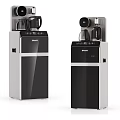 BRAND Black Silver Standing Water Dispensers With Hot Cold Function For Home Daily Appliances