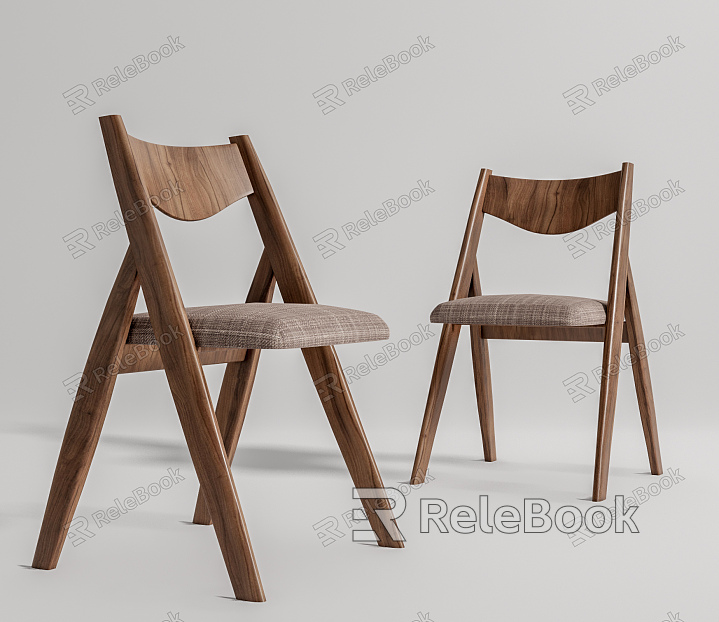 Modern Dining Chair Single Chair Dining Chair model