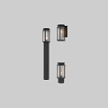 Modern Outdoor Lights With Metal Frame Frosted Glass And Multiple Mounting Styles