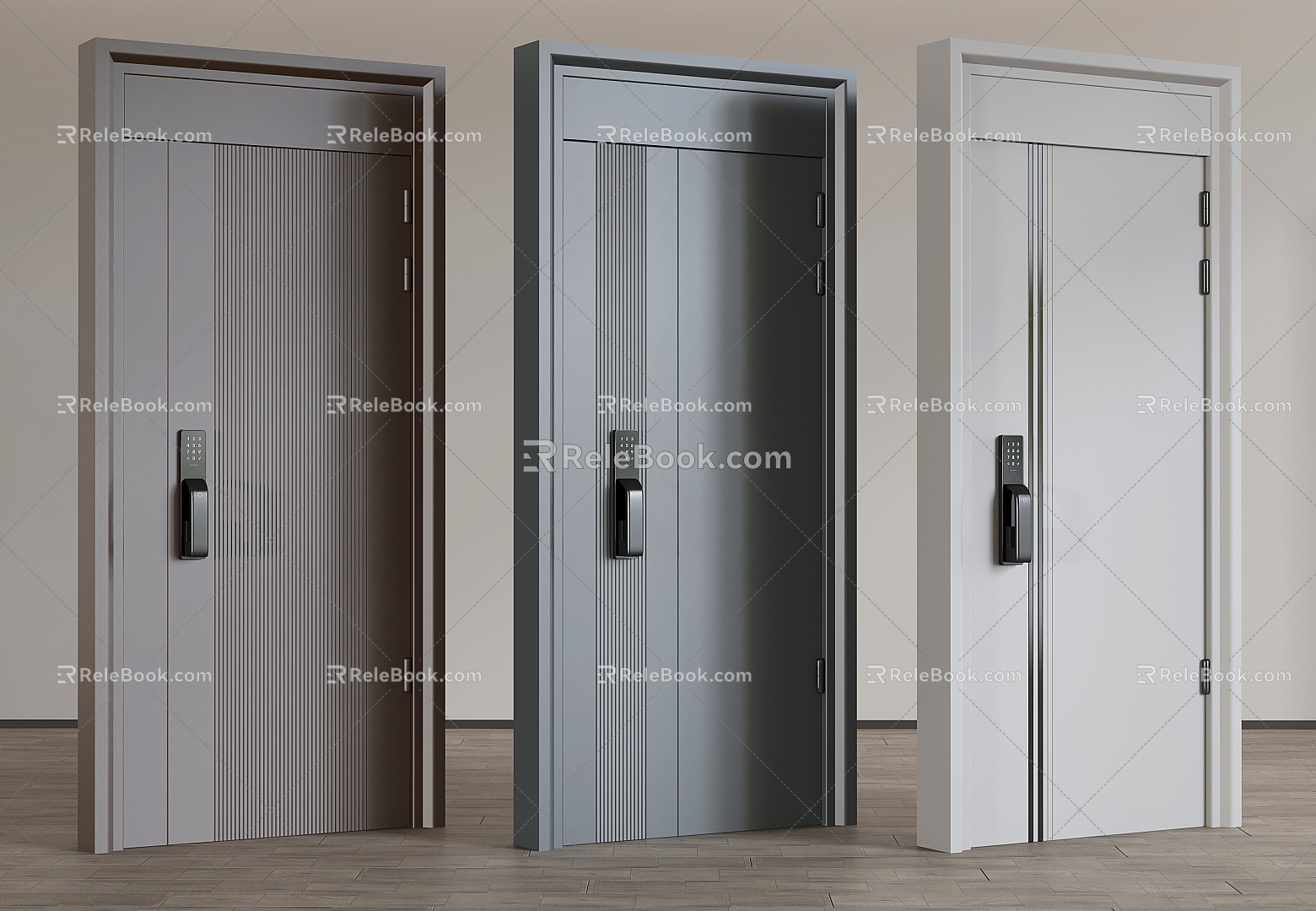 Entry door model