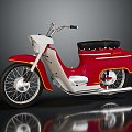 Modern Motorcycle Express Motorcycle 3d model