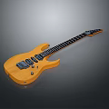 Brown Wooden Electric Guitar With Smooth Neck Metal Strings And Pickups For Daily Use