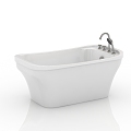 Modern Bathroom Supplies Bathtub 3d model