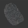 Gray Gravel Terrain With Small Stones And Natural Rough Surface Texture
