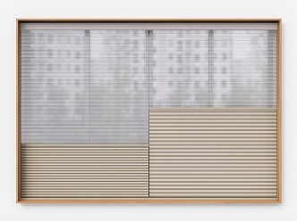 Modern venetian blinds honeycomb curtain day and night honeycomb curtain 3d model