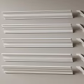 Modern gypsum line simple European gypsum line Yin corner line Yang corner line smallpox corner line 3d model