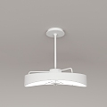 Modern minimalist fan chandelier 3d model