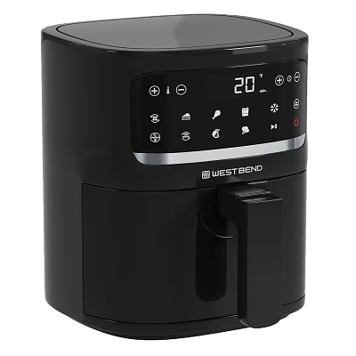 Black Westbend Air Fryer With Digital Display And Temperature Control 3d model