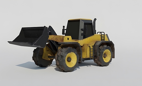 front loader 3d model