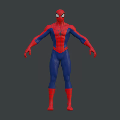 Modern Spider-Man 3d model