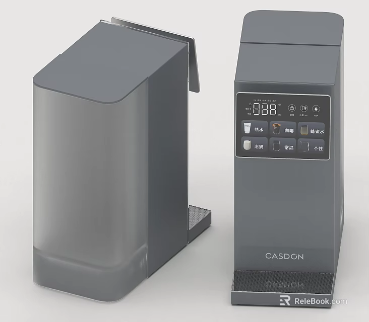 CASDON Stylish Modern Kitchen Appliances With Digital Display And Temperature Control 3d model 