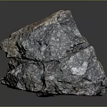Natural Stone Material With Rustic Brown And Gray Textured Surface