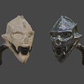 Skull Helmet 3d model