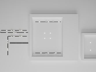 modern ceiling 3d model