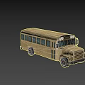 modern bus 3d model
