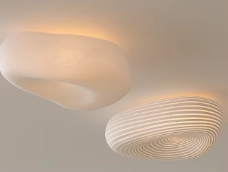 Modern Ceiling Lamp Bedroom Ceiling Lamp Cream Wind Ceiling Lamp Round Ceiling Lamp Children's Room Ceiling Lamp Flat Panel Lamp 3d model