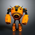 Modern Robot Mech Warrior Mech Soldier Machine Battlearm Mechanical Battlearm 3d model