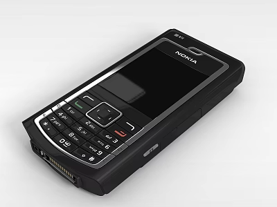 Nokia mobile phones 3d model