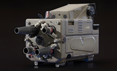 TV camera 3d model