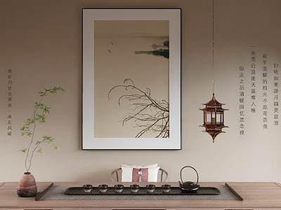 New Chinese Decorative Painting model