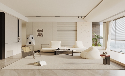 Living room 3d model