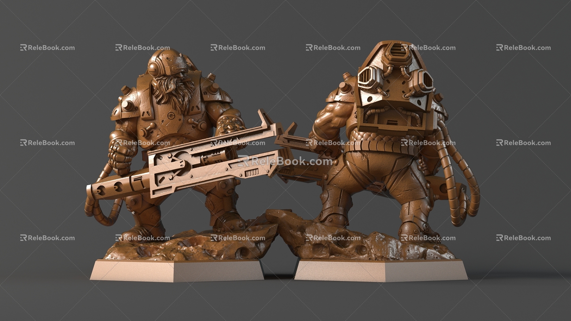 Science Fiction Future Mecha Warrior 3d model