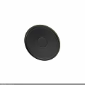 High Quality Black Circular Camera Lens Cap With Protective Rim Design