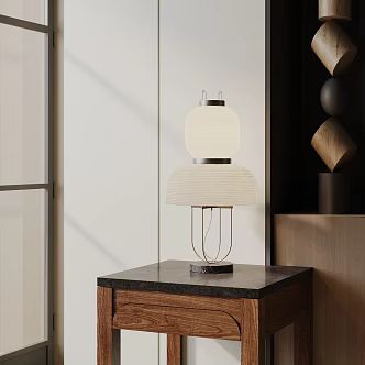 Modern table lamp 3d model