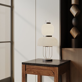 Modern table lamp 3d model