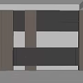 Modern Gray Wine Cabinet Design With Sleek Lighting And Storage Spaces
