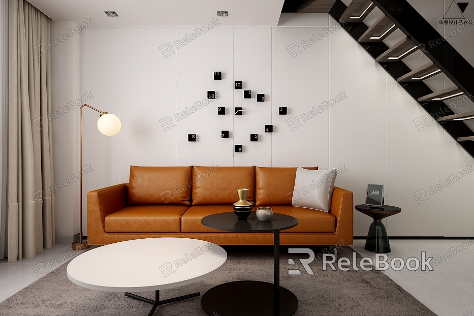 Simple Single Apartment Modern Apartment model