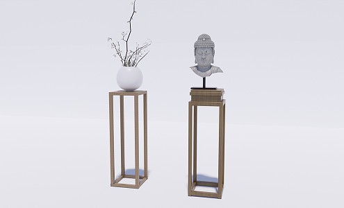 New Chinese-style decorative ornaments 3d model