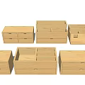 Wooden Storage Organizers For Home Organization With Various Sizes And Drawers
