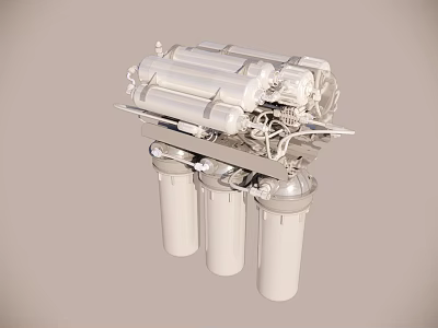 Water Filter Filter Water Purifier 3d model