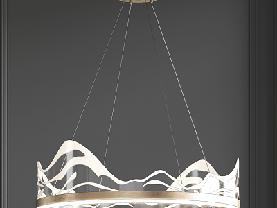 New Chinese Chandelier Landscape Chandelier model