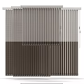 Black Vertical Window Blinds With Modern Design And Light Control Function 3d model
