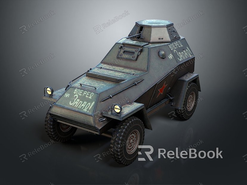 Modern Bulletproof Car Armed Jeep Armed Car Armed Bulletproof Car model