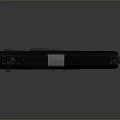 Modern Black Pistol With Sleek Design Metal Components And Textured Grip