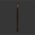 Axe Shaped Sculpture Carving With Wooden Handle And Metal Axe Head Artistic Design