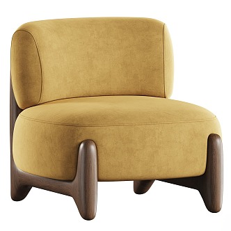 modern armchair 3d model