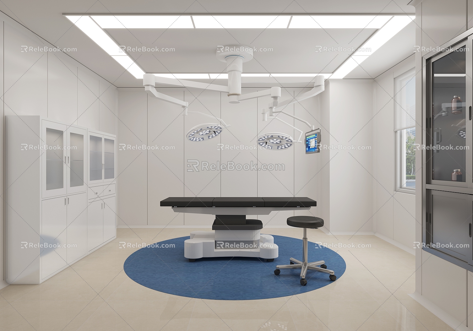 Modern Operating Room Beauty Room Operating Room 3d model