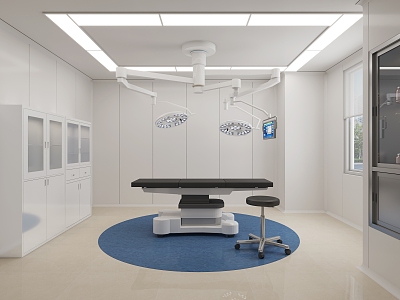 Modern Operating Room Beauty Room Operating Room 3d model