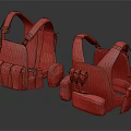 Camouflage Tactical Vests With Multiple Pockets Military Style And Functional Gear