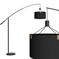 Modern floor lamp 3d model