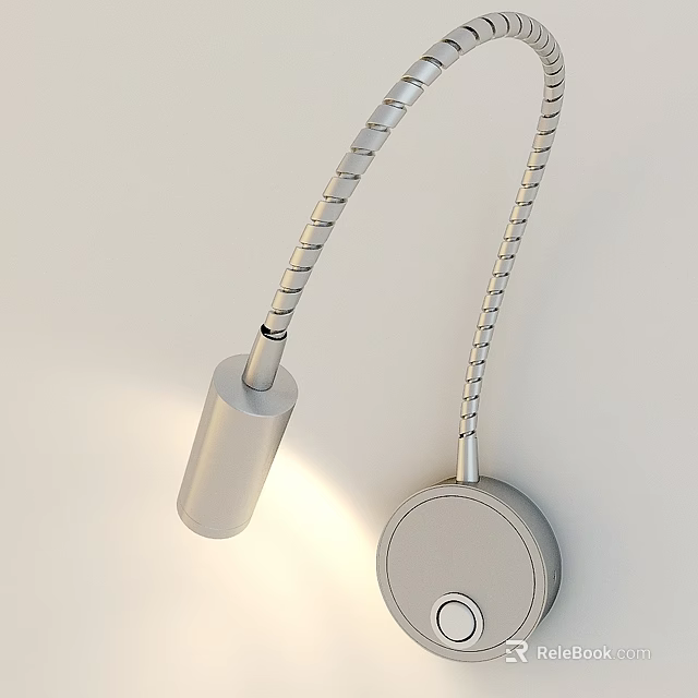 Modern Wall Light With Flexible Arm Sleek Design For Home Decor Lighting 3d model