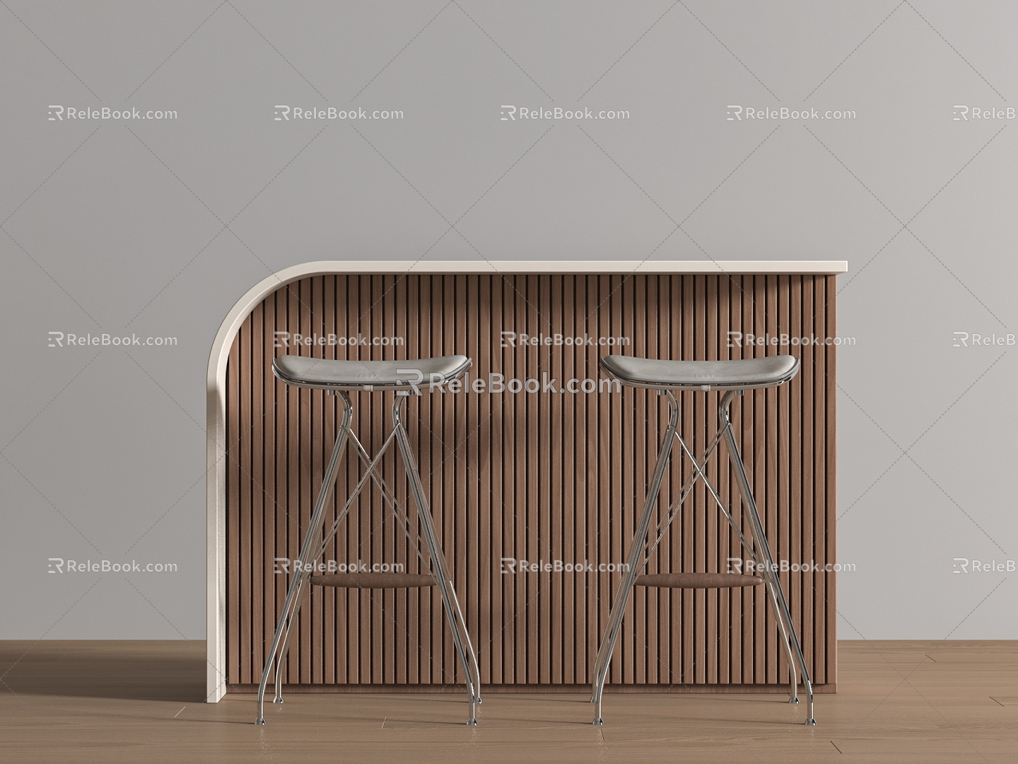 Modern Bar 3d model