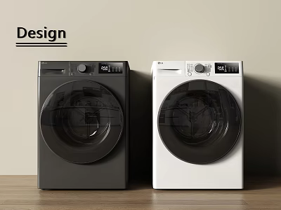 Washing Machine Drum Washer Dryer 3d model