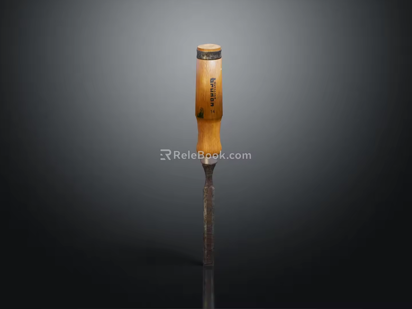 Modern Chisel Wood Chisel 3d model
