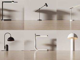 Modern table lamp 3d model