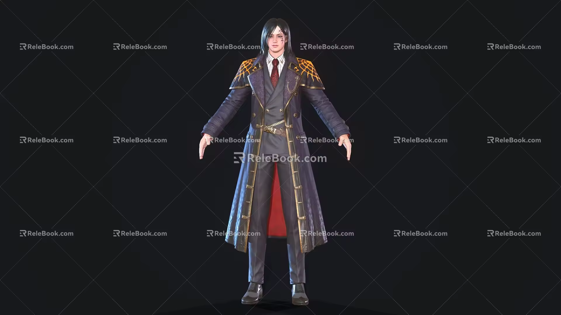 Man Movie Character Game Role 3d model